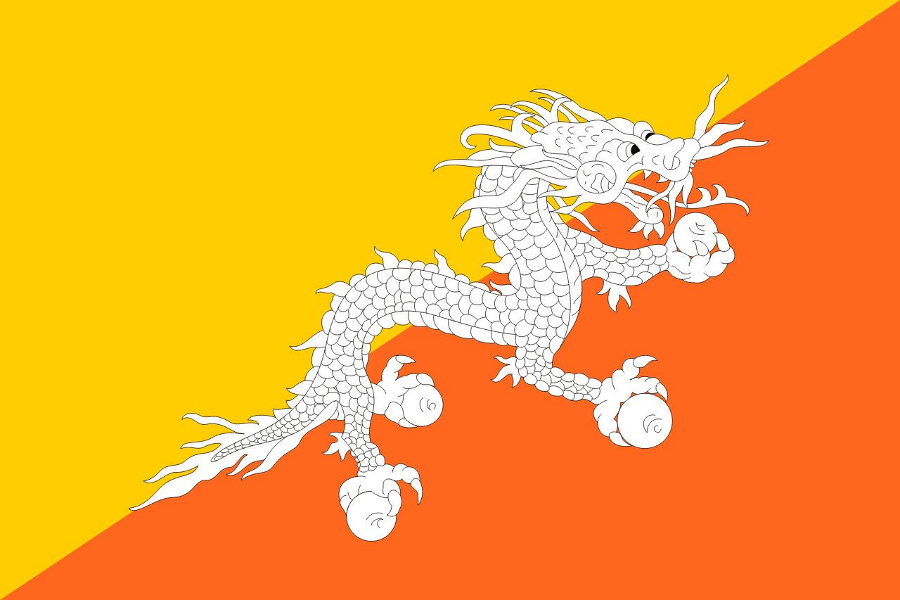 不丹国旗高清图