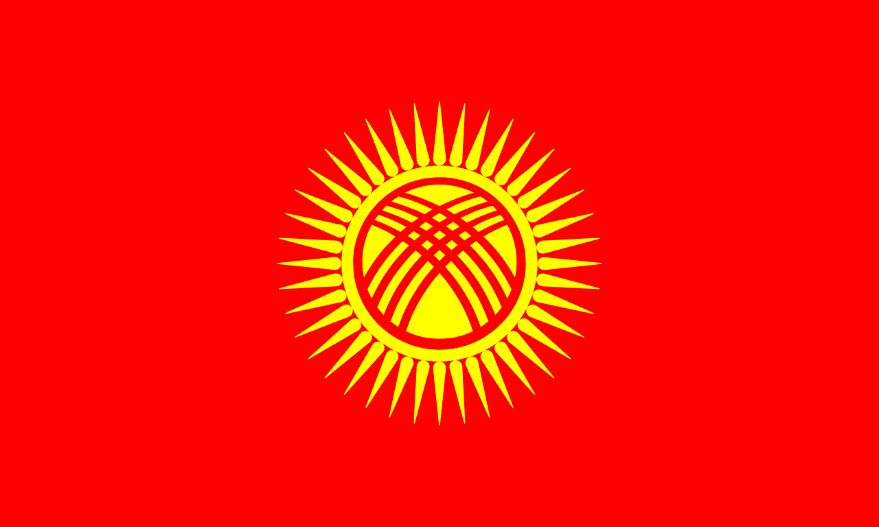 吉尔吉斯斯坦国旗高清图