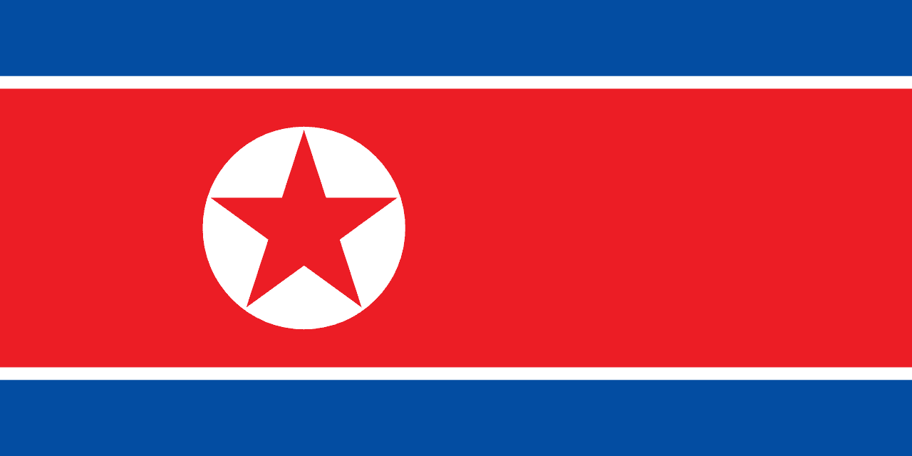 朝鲜国旗高清图