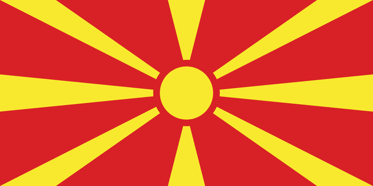 北马其顿国旗高清图