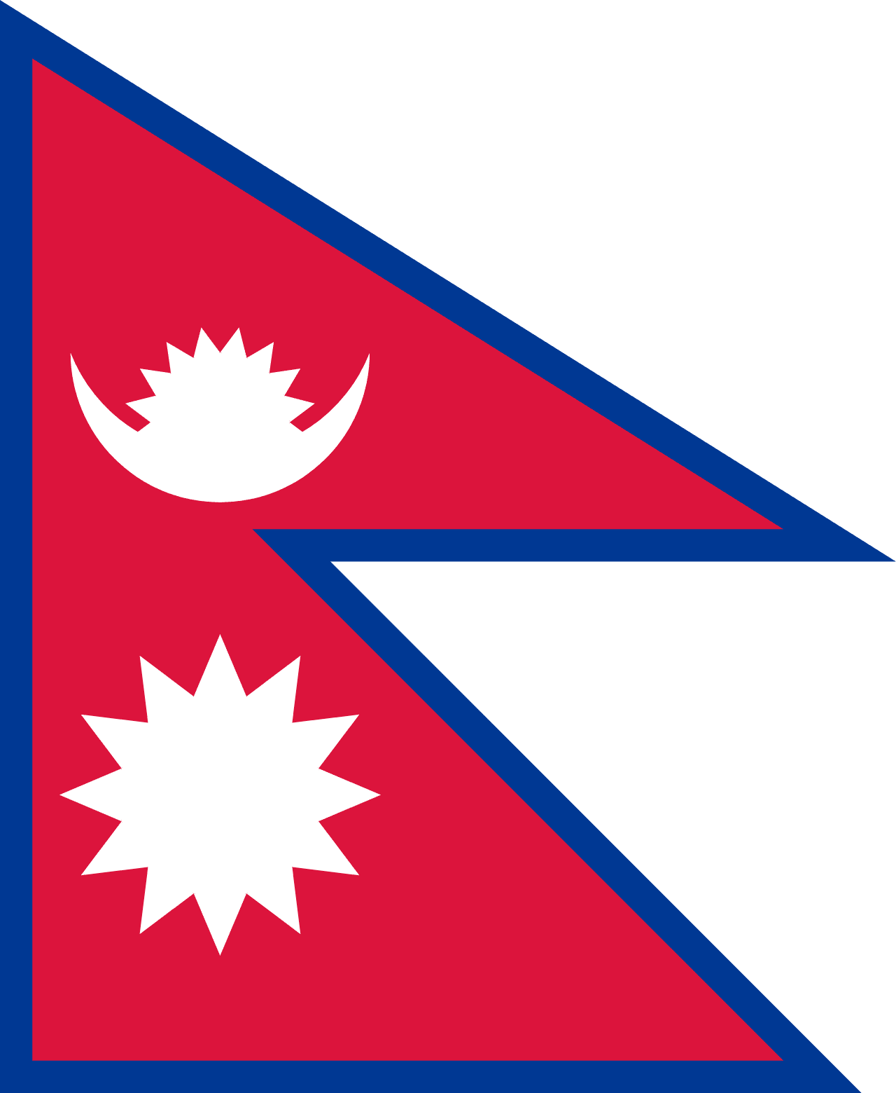 尼泊尔国旗高清图