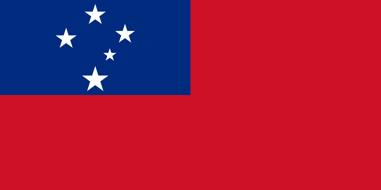 萨摩亚国旗高清图