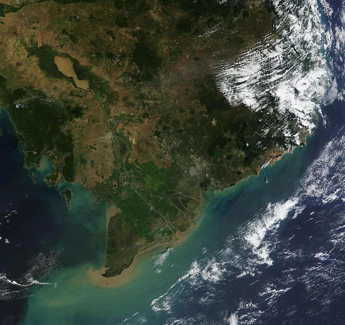 中南半岛实景图