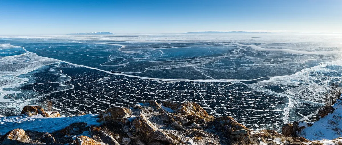 贝加尔湖实景图