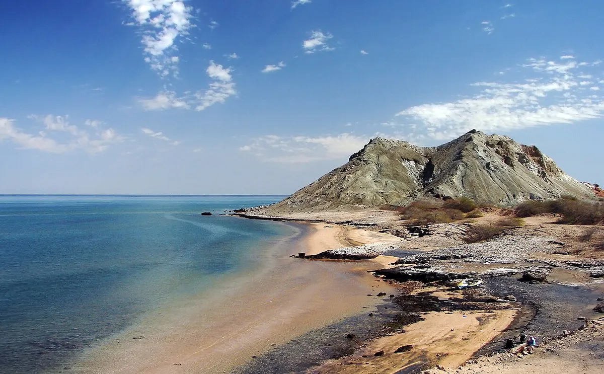 波斯湾实景图