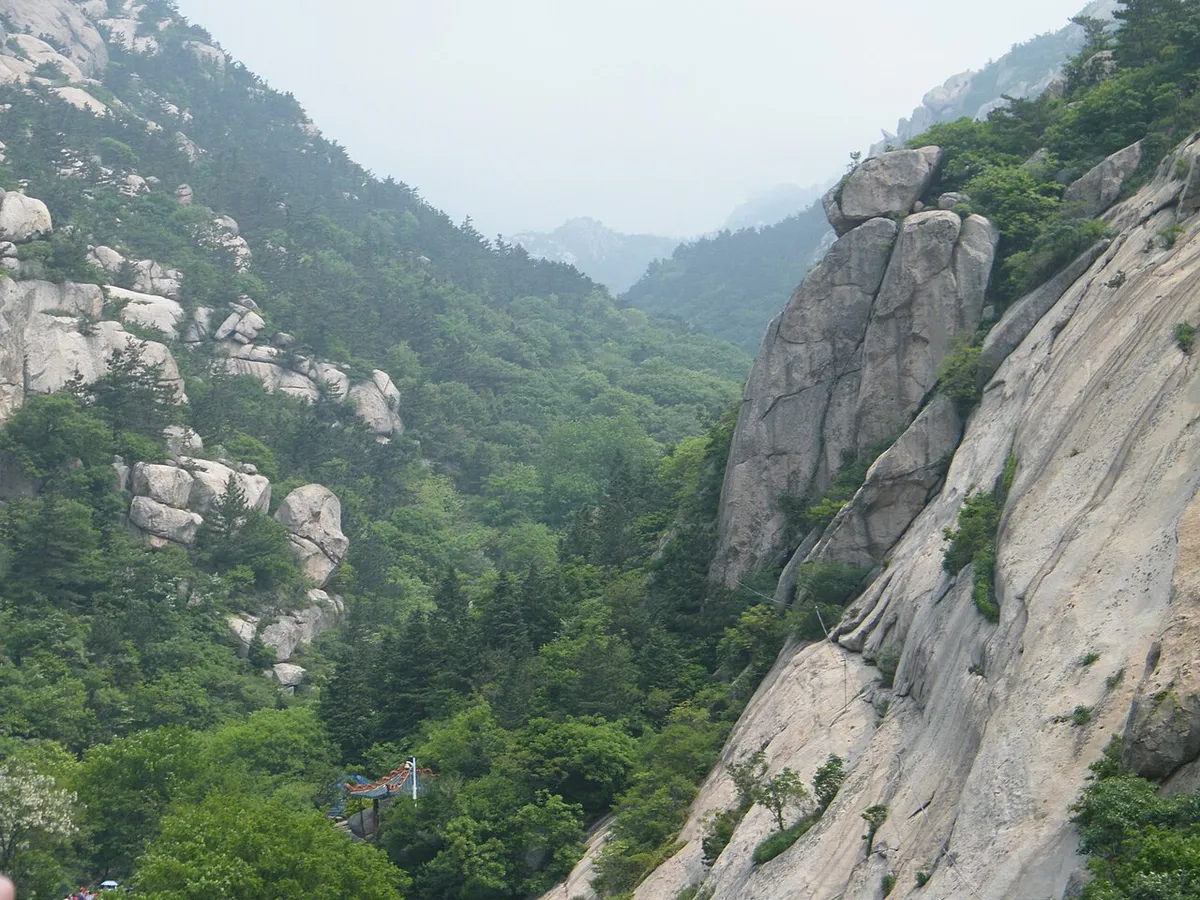 山东半岛实景图