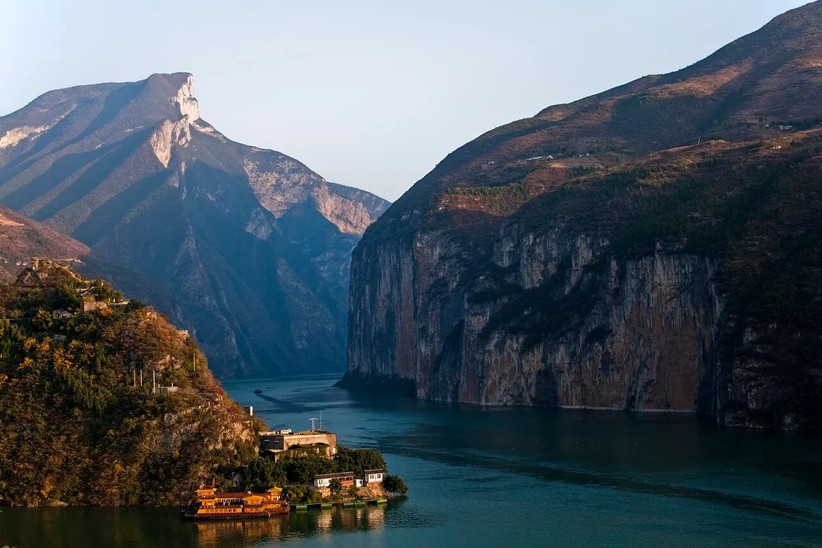 长江实景图