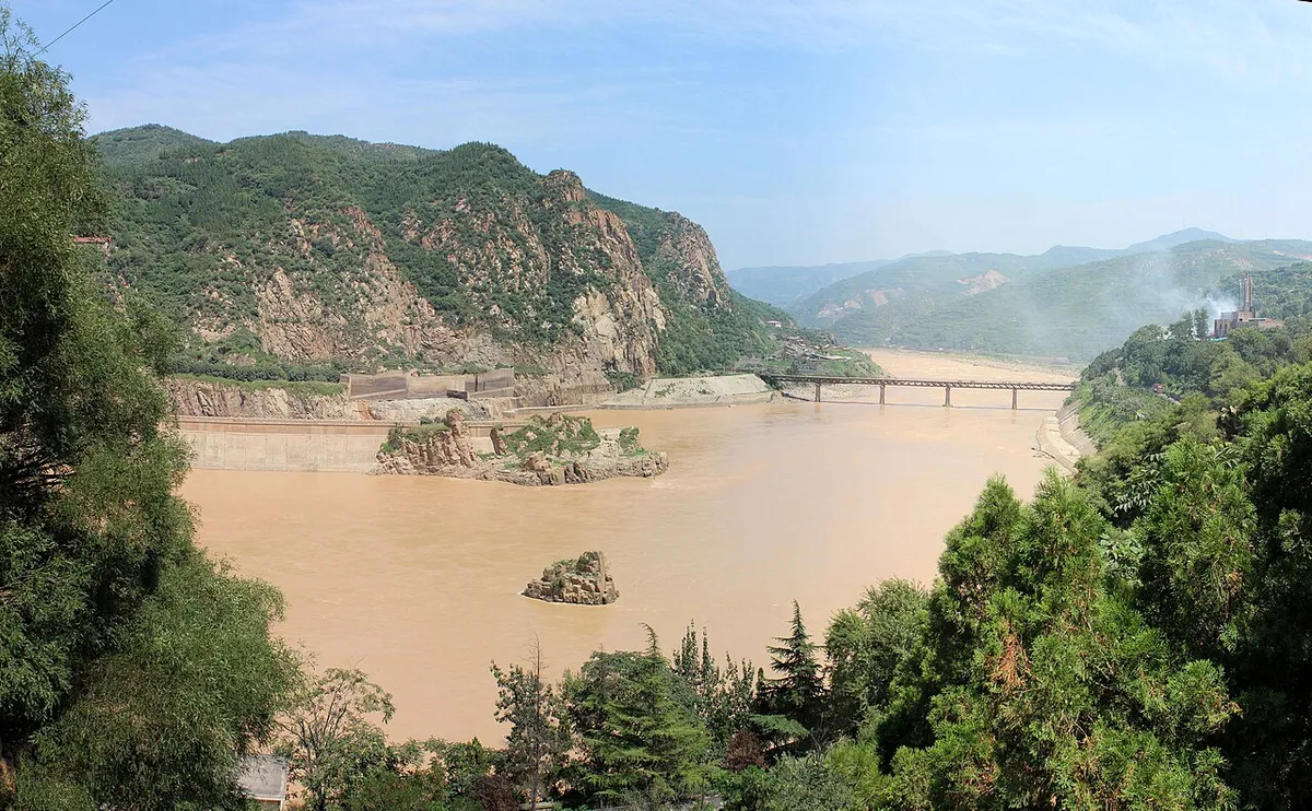 黄河实景图
